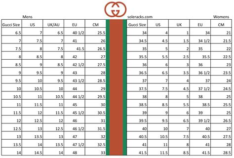 gucci women's shoe sizing